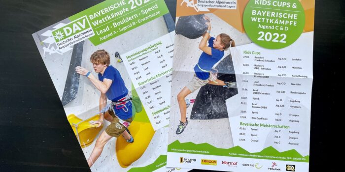 Kroha Fotografie - Wettkampf Plakat Sportklettern